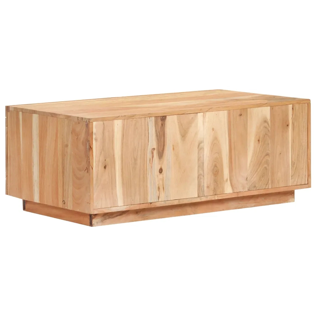 Tavolino da Salotto 90x50x35 cm in Legno Massello di Recupero 287890