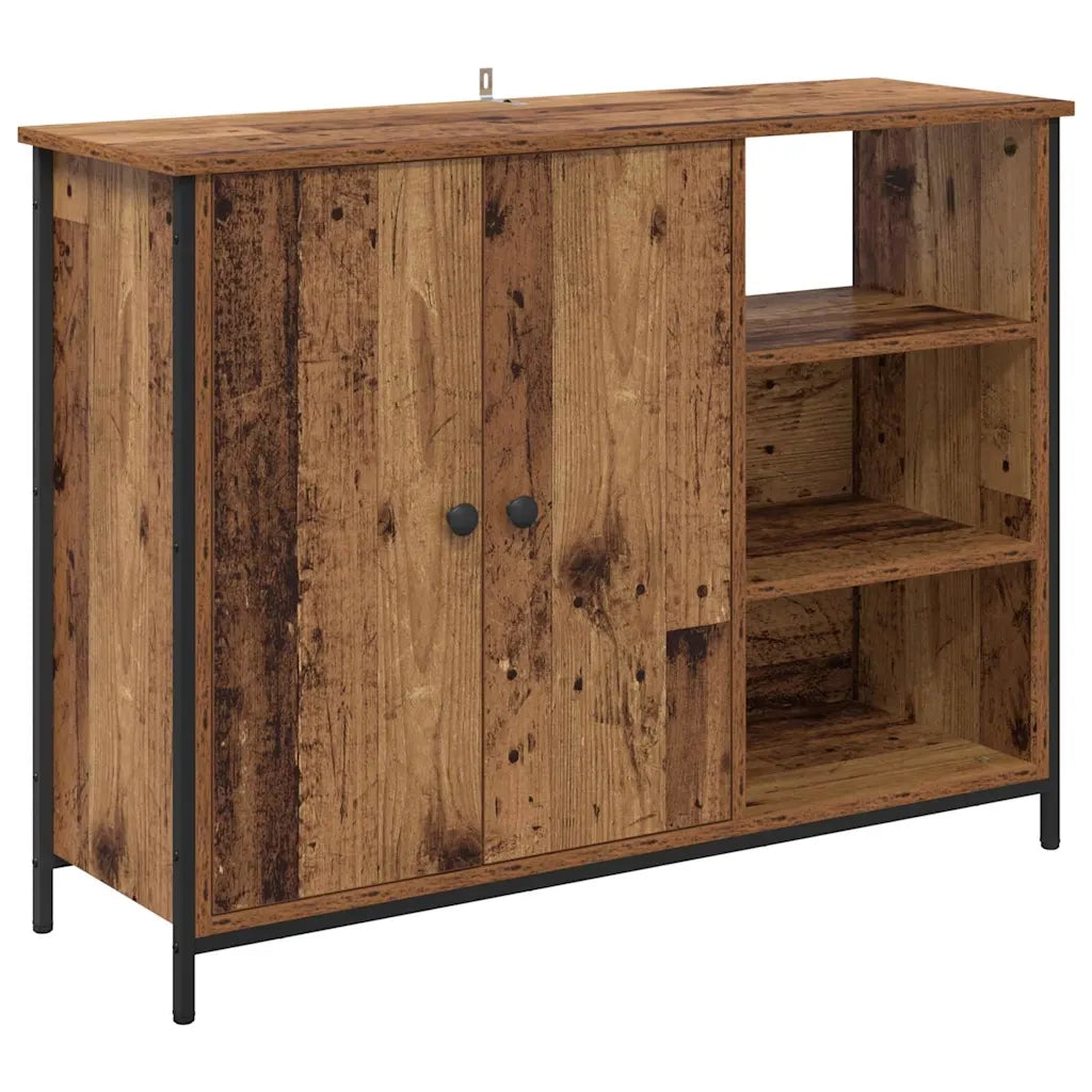 Credenza-Buffet-Armadio da cucina Legno vecchio 100 x 33 x 75 cm Legno multistrato
