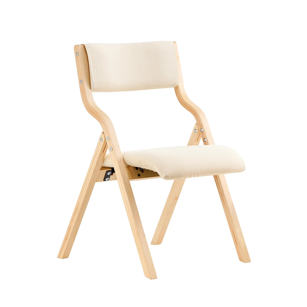 Sedia pieghevole Stil Sedia Sedia da scrivania in betulla Bianco FST40-W
