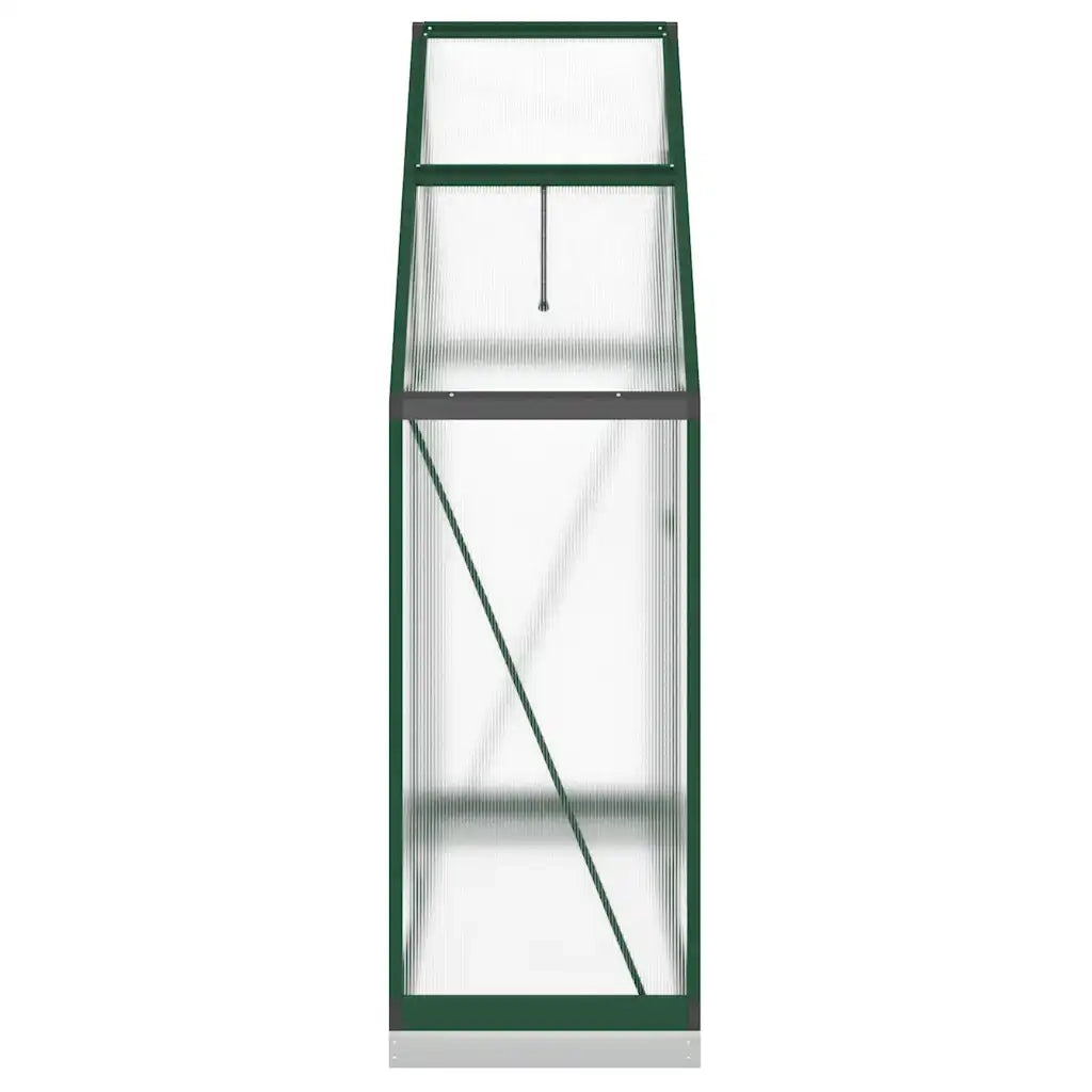 Telaio Serra con Base Verde 169x58x202 cm in Alluminio 4005820