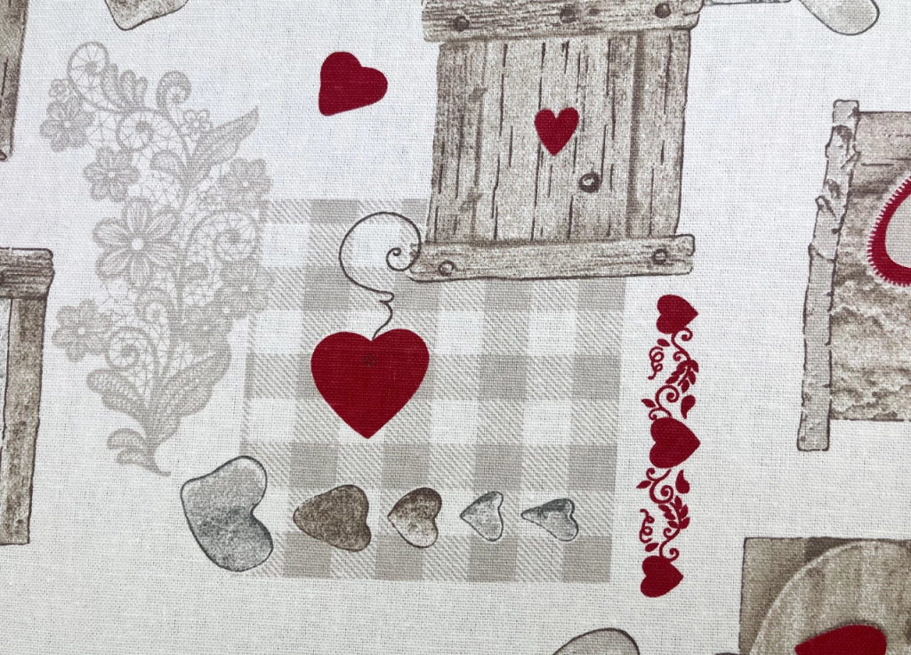 Tovaglia Per Salotto Cucina Tavolo 100% Cotone Made In Italy San Candido - 140x300 - San Candido