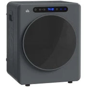 Asciugatrice, 6 Programmi, 40-60℃, 4 kg Capacità, Compatta, Controllo Touch, Grigio