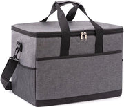 Tas da campeggio isolata 18 litri, realizzata in tessuto Oxford impermeabile, adatta come borsa per pranzo, utilizzabile in auto o come valigetta per ghiaccio.