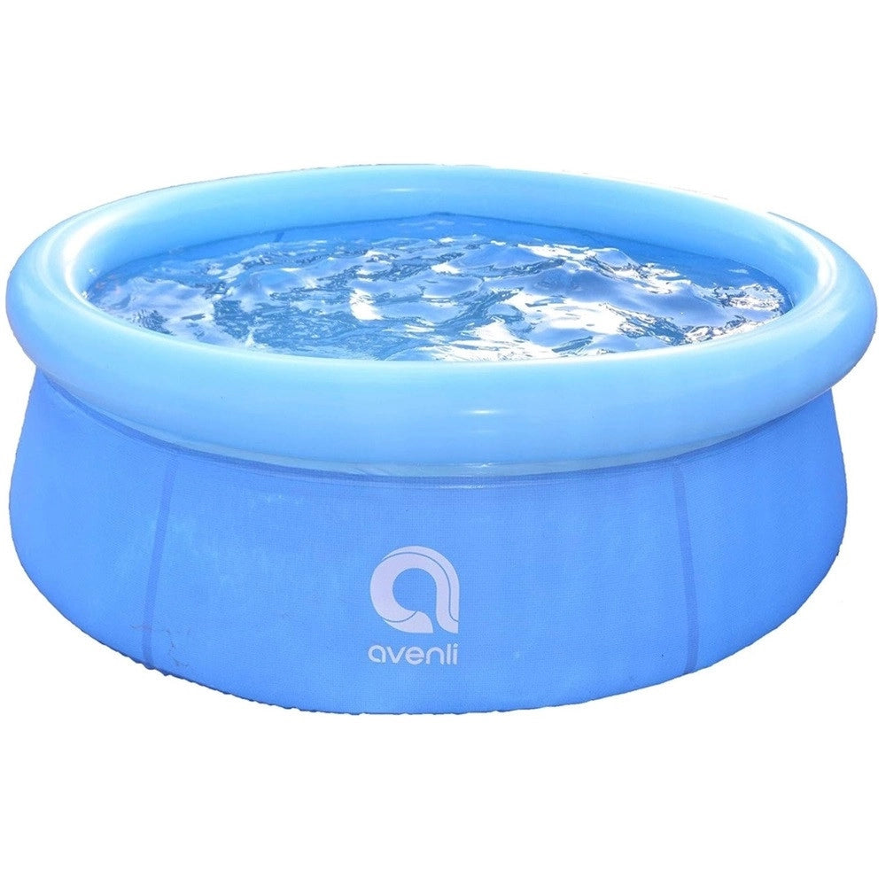 Trade Shop - Piscina Ad Anello Gonfiabile Per Famiglia 183x50cm Fuori Terra Esterni Cortile 017552 -