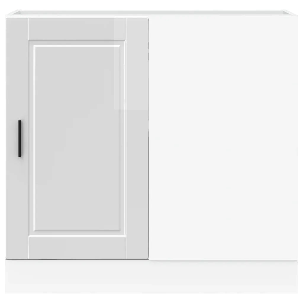 Mobiletto da cucina "Porto" Bianco lucido in legno ingegnerizzato 854300