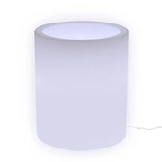 Vaso Luminoso da Esterno 35x42 cm In Polietilene Rose Led Bianco Freddo