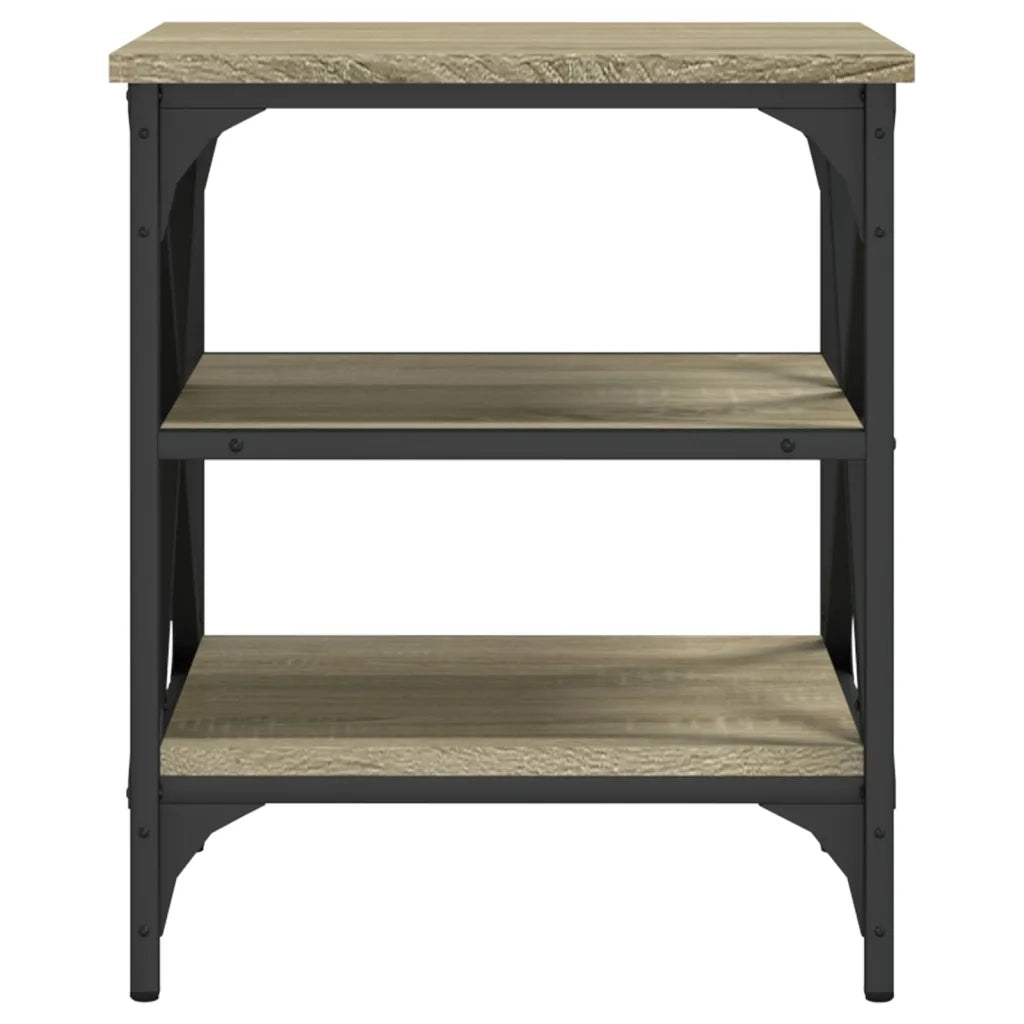 Tavolini 2 pz | Tavolo laterale Rovere Sonoma 40x42x50 cm in Legno Multistrato