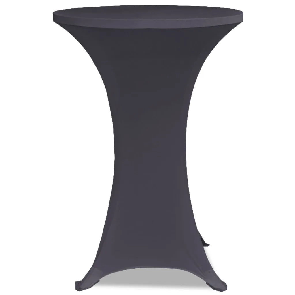 Copertura Elastica per Tavolo 80 cm Antracite CFW7436796