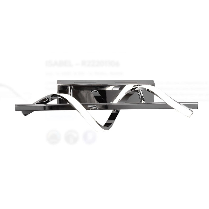 APPLIQUE LED ISABEL 8,5W 46CM 4000K CROMATA.