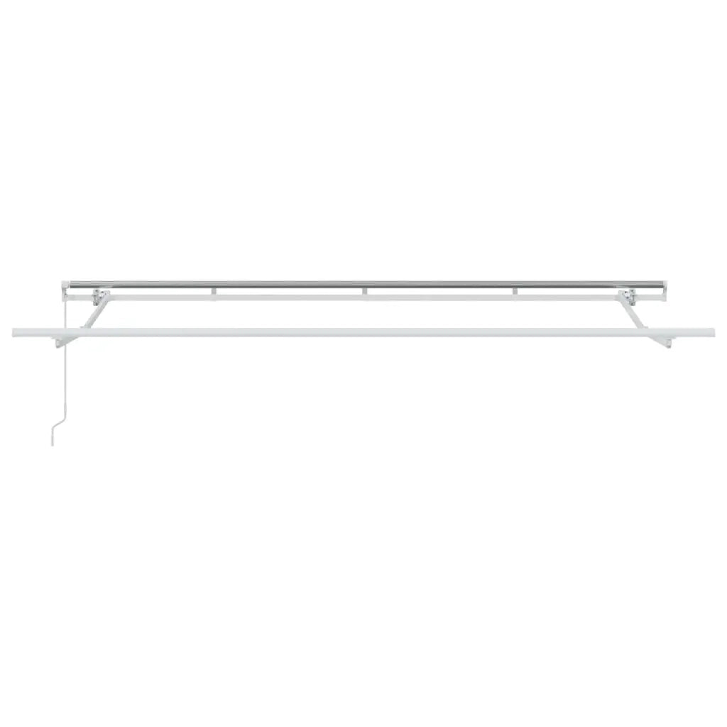Tenda da Sole | Tenda Retrattile Blu e Bianco 400 x 200 cm