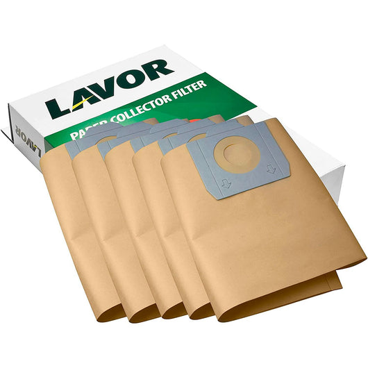 Kit 5 filtri raccoglitori Lavor