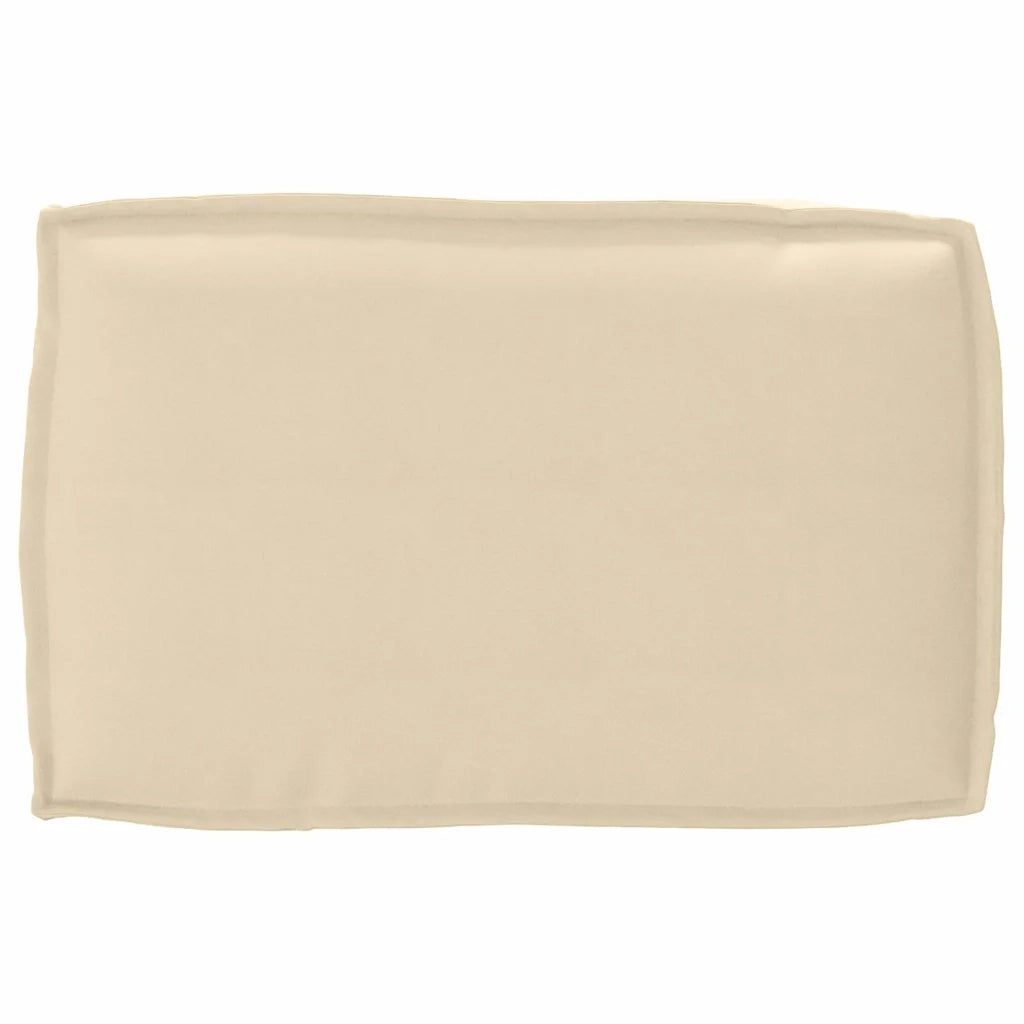 Set di Cuscini per Pallet 2 pcs Beige Tessuto Oxford 3329052