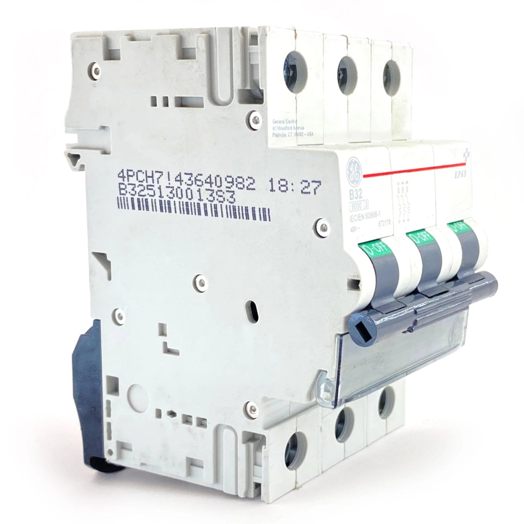 Interruttore magnetotermico 3P 3 moduli 32A curva B Ge power