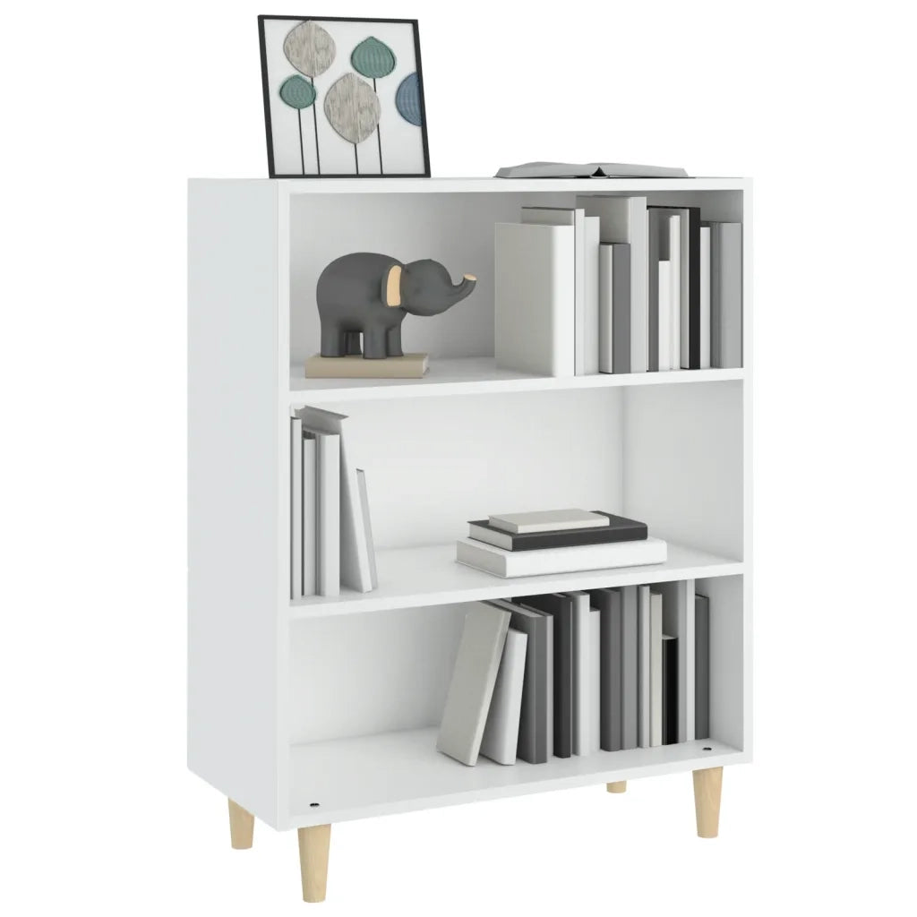 Credenza | Madia | Buffet da pranzo | Armadio da pranzo Bianca 69,5x32,5x90 cm in Legno Multistrato