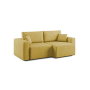 Morfeo Divano in tessuto impermeabile 215 cm giallo