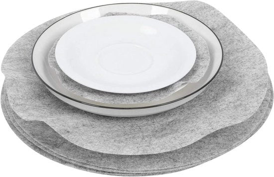 Set di protezioni e pannelli per cucina - Panno di protezione per tavolo in cotone - Resistente al calore (M)