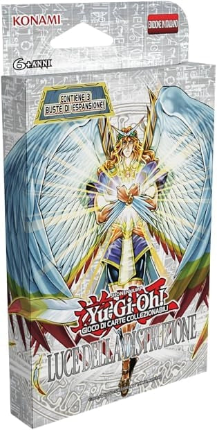 Yu-Gi-Oh! Tuckbox 3 buste Luce della distruzione, Lingua Italiana, Konami, Eta 6+