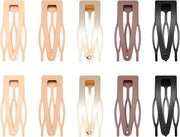 10 pacchi di clip capelli per donne e bambini - Accessori capelli in metallo per ragazze