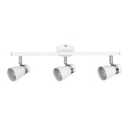 Plafoniera Kanlux ENALI 28766 3xGU10 bianco/cromo metallo