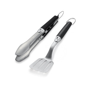 Set di 2 Utensili Premium Weber in Acciaio Inox Modello Piccolo