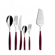 GLAMOUR, Posate Set 31 Pz, Scatola Gallery, Casa Bugatti Colore: Rosso Granata