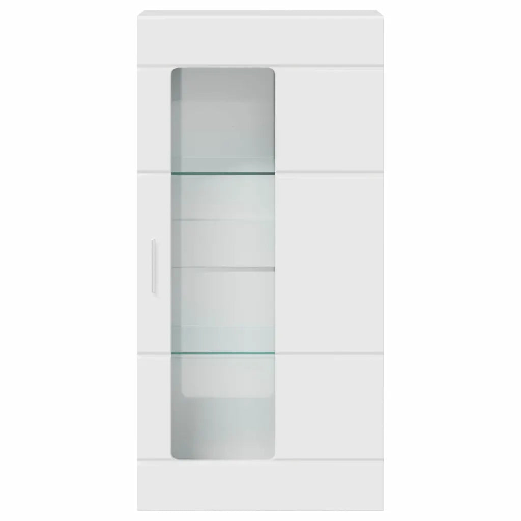 Armadio in Legno Bianco Lucido 50 x 29 x 100 cm CFW4957174