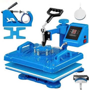 Macchina di Pressione a Calore 5 in 1 - Modello 12345 - Temperatura Massima 200°C - Pressione Massima 10 bar - Dimensioni 40x30x20 cm - Peso 15 kg - Kit di Accompagnamento Incluso