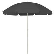 Ombrellone da spiaggia 240 cm antracite 02_0008375