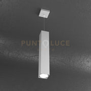 PLATE SOSPENSIONE TUBO H.50 1 LUCE GRIGIO 1129-S50-GR