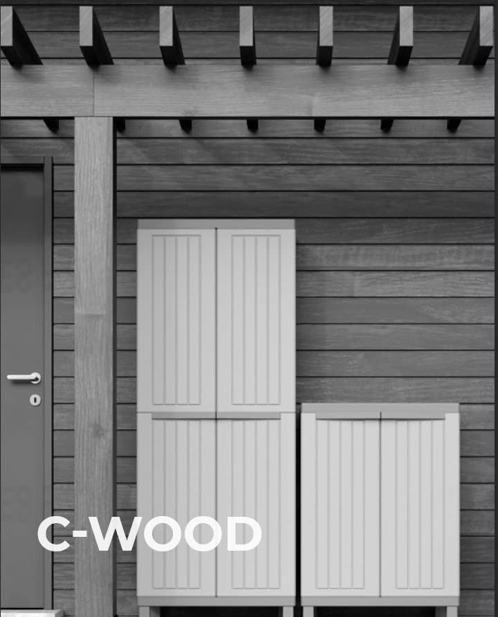 Armadio Piani e Portascope Alto Serie Cwood 102A 1020 MMX390X1700H Terry