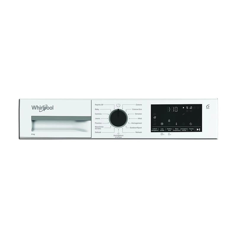 WHIRLPOOL CWD83MWBSIT ASCIUGATRICE A POMPA DI CALORE 8KG CLASSE D