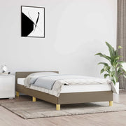 Giroletto senza Materasso Tortora 100x200 cm in Tessuto 347395