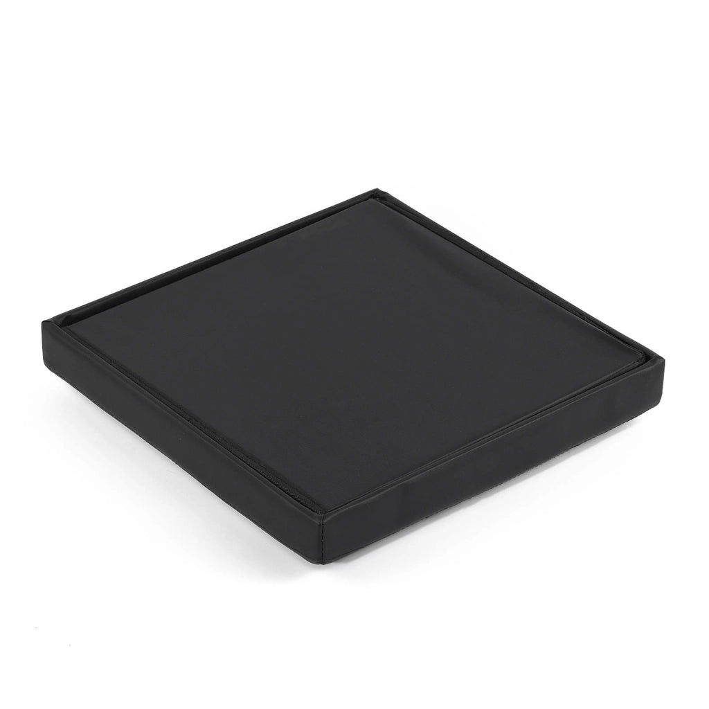 Valora POUF PIEGHEVOLE L Contenitore Nero Ecopelle x8