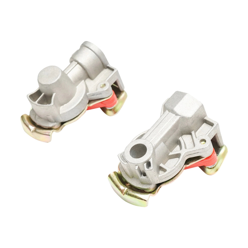 Raccordo tubo aria rimorchio M22 - rosso