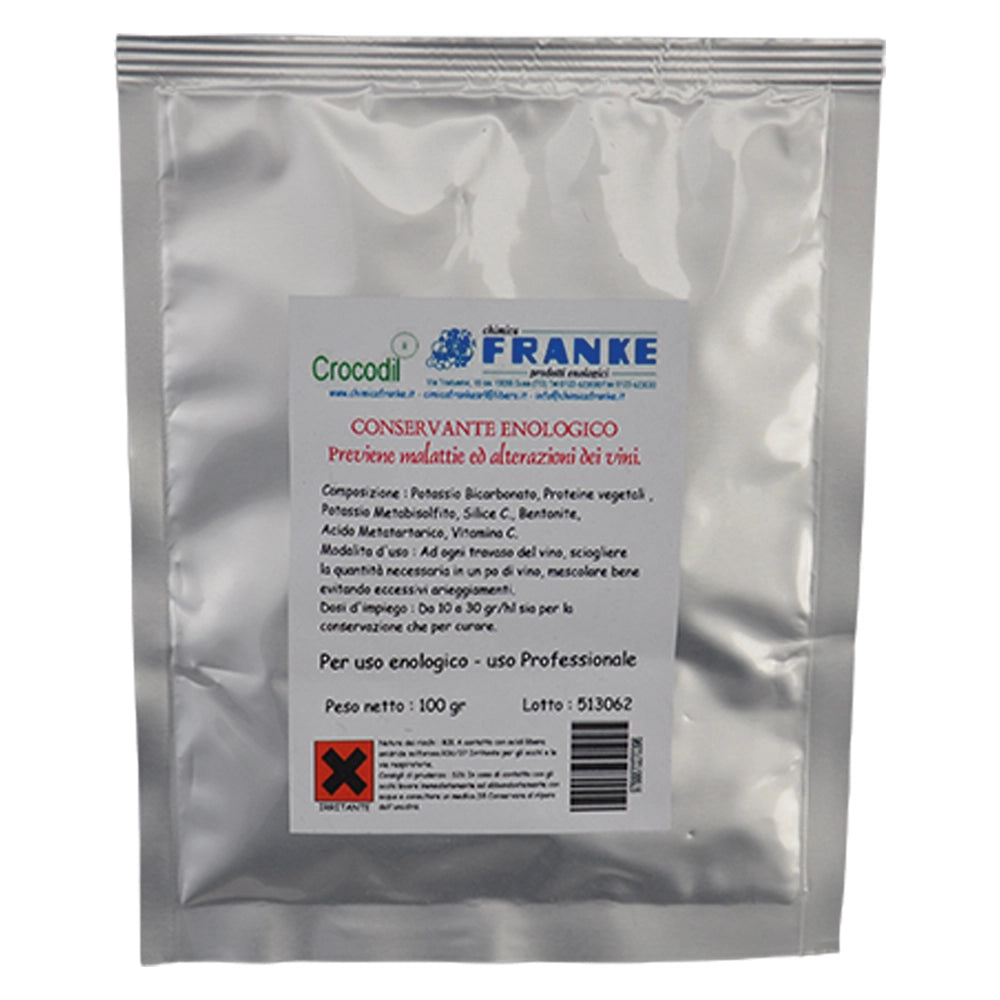 CONSERVATORE ENOLOGICO gr. 100  - CHIMICA FRANKE
