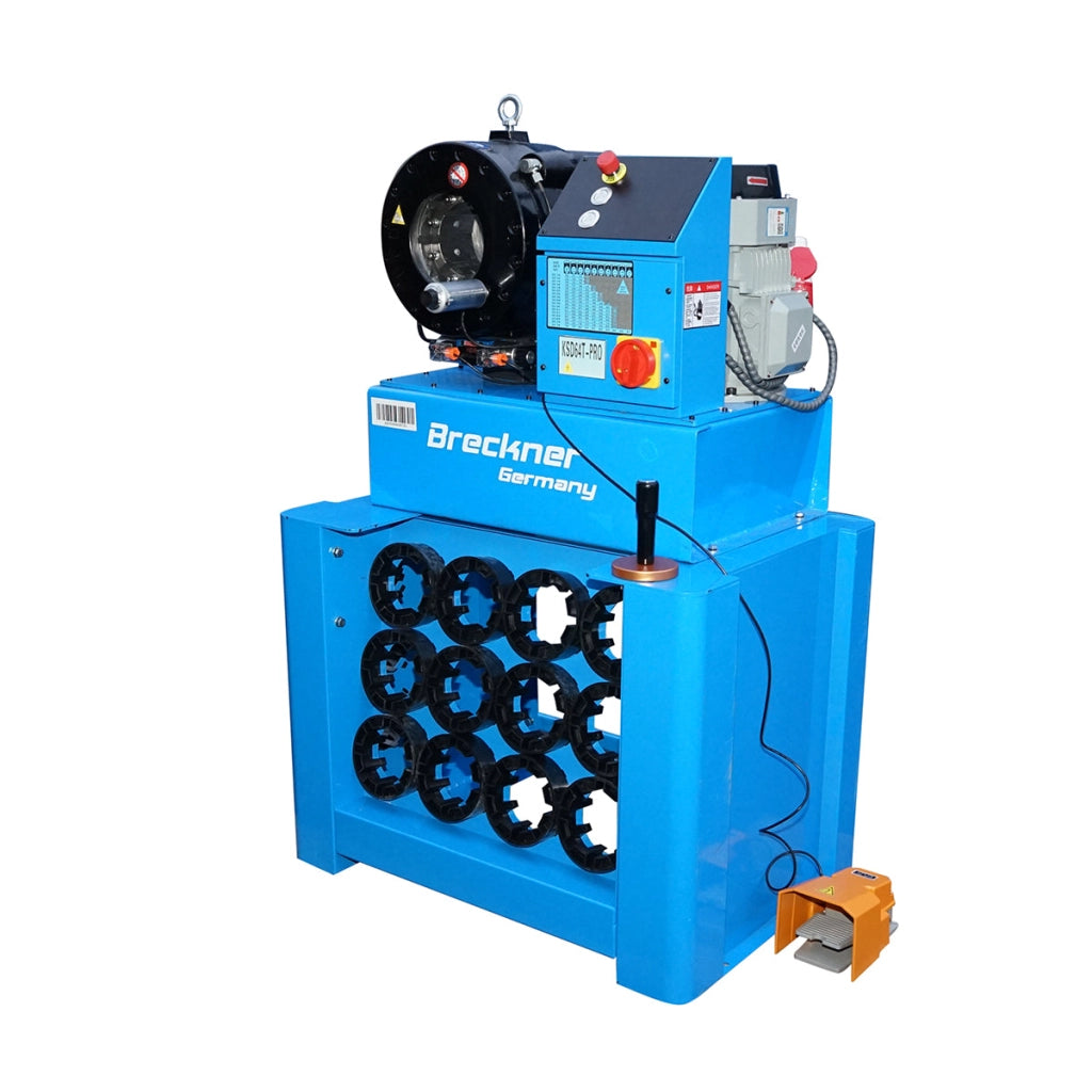 Pressatubi oleodinamici Pressa per crimpare tubi oleodinamici alta pressione 6-69 mm, 4 kW, 380 V con cambio rapido