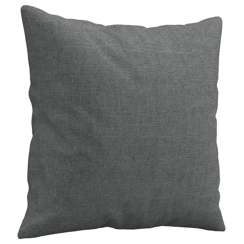 Divano | Divano da soggiorno | Sofa a 3 Posti con Cuscini Grigio Scuro 180 cm in Tessuto