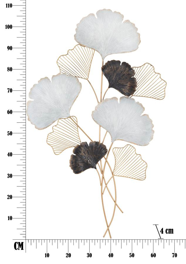 Pannello Ory 66x4x109 cm in Ferro Multicolor