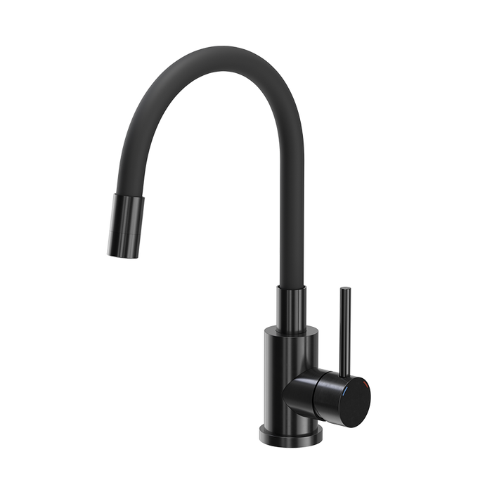 Lavello In Acciaio Luke 110 Workstation Black con rubinetto da cucina