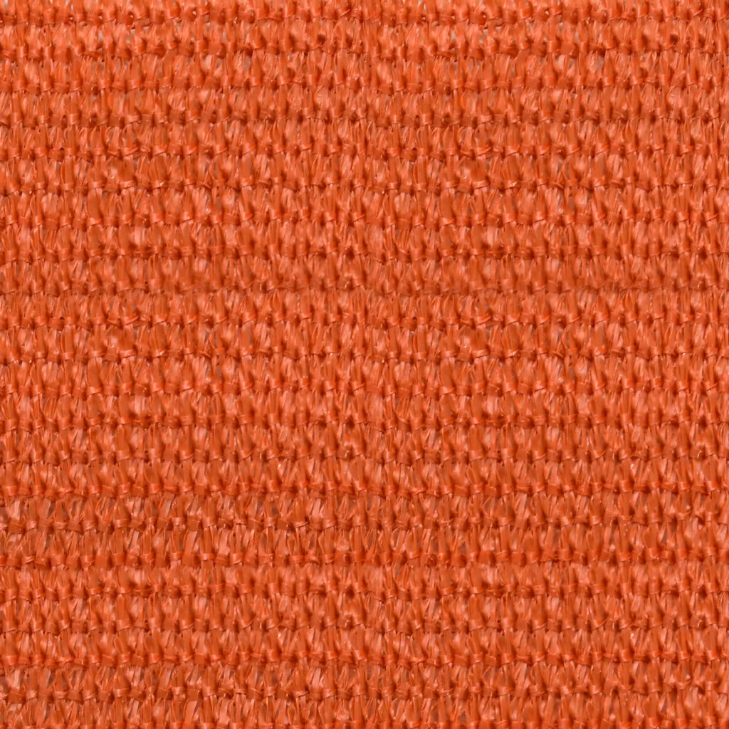 Vela Parasole 160 g/mÂ² Quadrata Arancione 7x7 m in HDPE