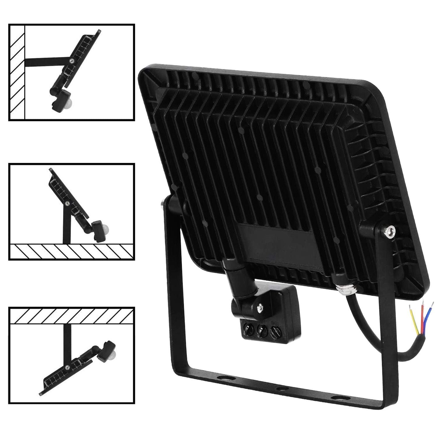 Alogeno Led Motion Sensor 50w Rsl008-50ns Neutro 4500K