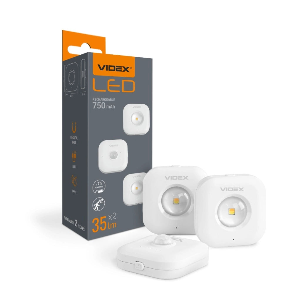 Luce LED notturna USB-C con sensore PIR Videx VL-NL075-21