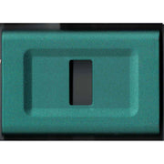 Trade Shop - Placchette Placche In Abs Serie Magic Elite Bticino Compatibili Color Copriprese - Verde Polvere -5 Fori     -