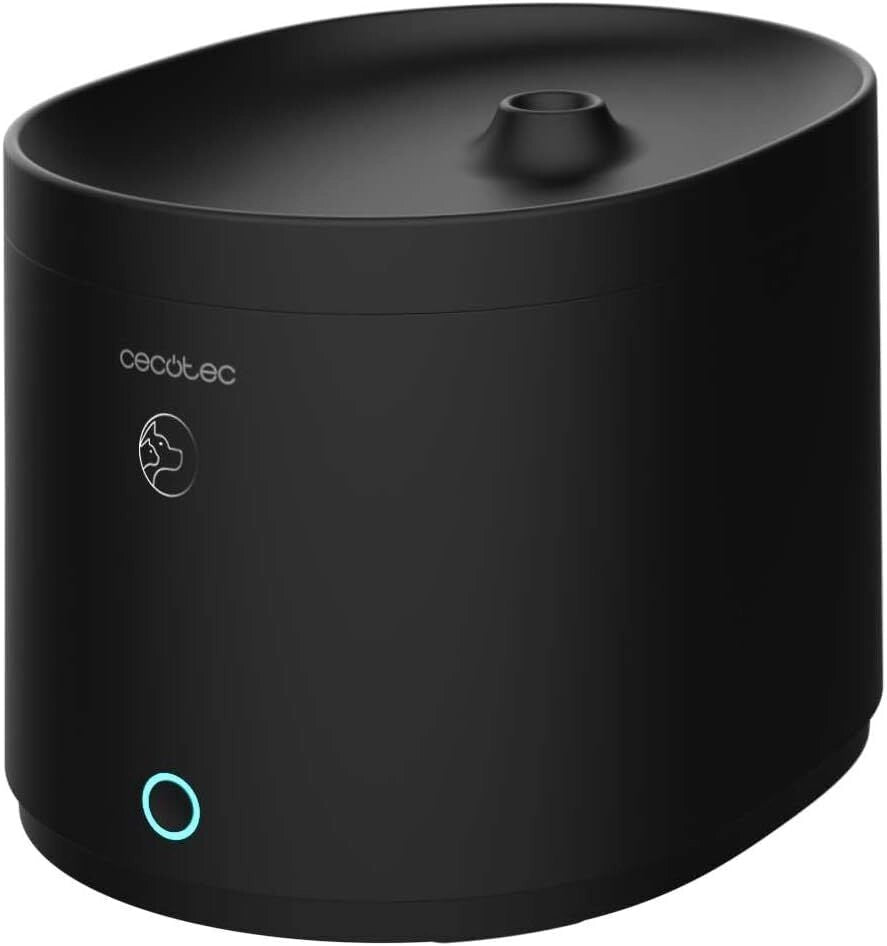 Cecotec Pumba 2500 Refresh Smart distributore di cibo e acqua per cani e gatti Plastica Nero Universale Abbeveratoio automatico per animali domestici
