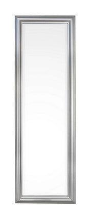 Specchio Sanzio C-C Mat Argento 42X132 - Bizzotto