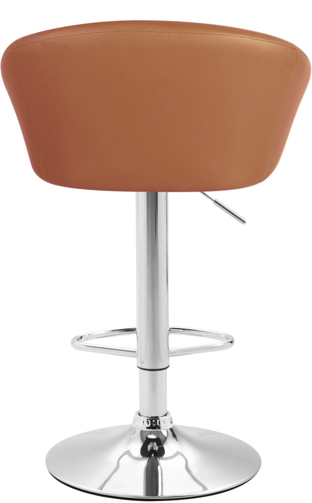 Sgabello Miami Similpelle marrone chiaro