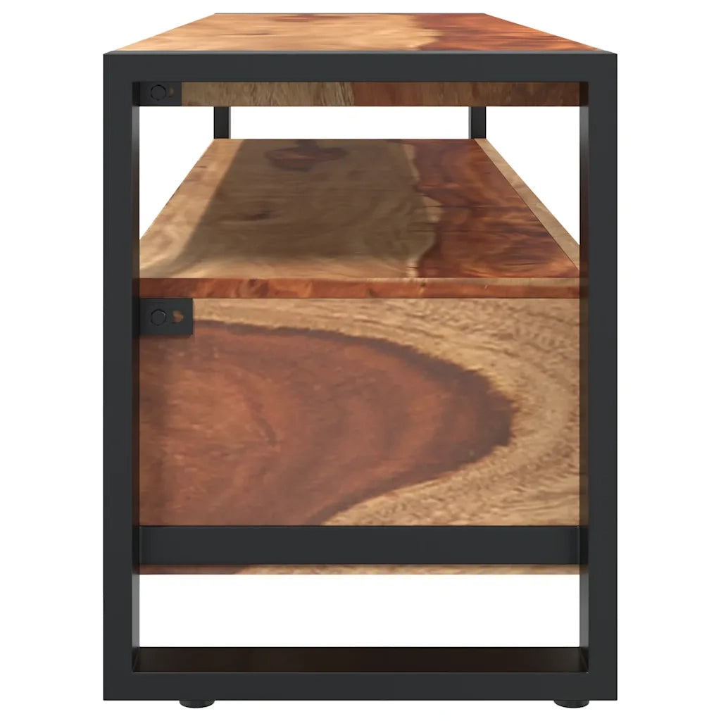 Mobile Porta TV 120x35x45 cm Legno Massello di Acacia 247403