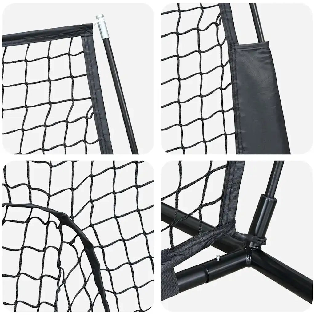 Rete da pratica per baseball Nero 250 x 106 x 209 cm Poliestere 42012853