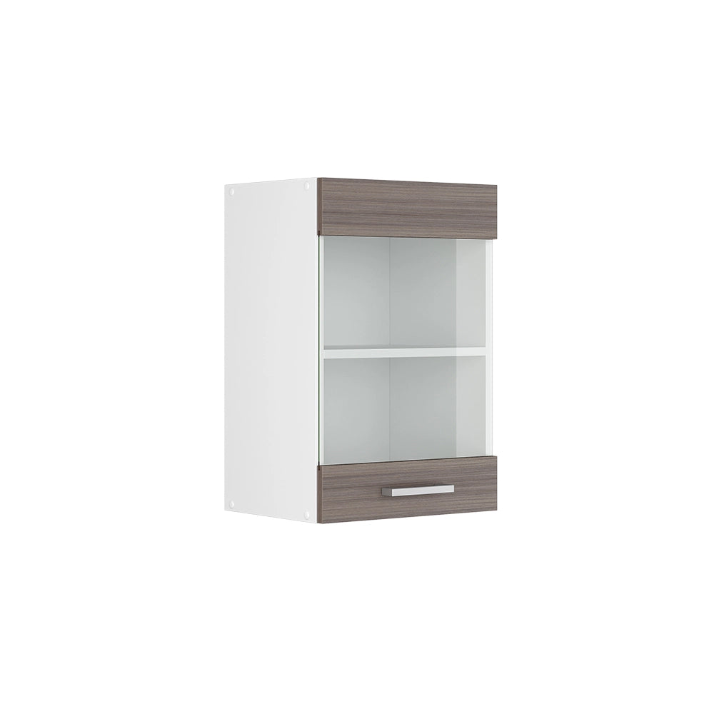 Vicco Frontale cucina Grigio nobile 39.6 x 59 cm frontale del mobile per pensile con vetro