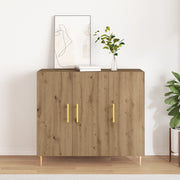 Sideboard Artisan Oak 90x34x80 cm in Legno Ingegnerizzato